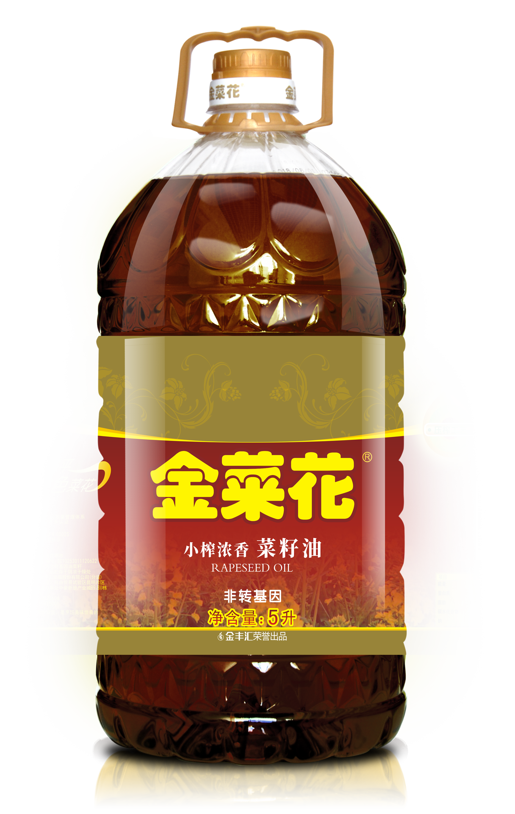 金菜花小榨浓香菜籽油