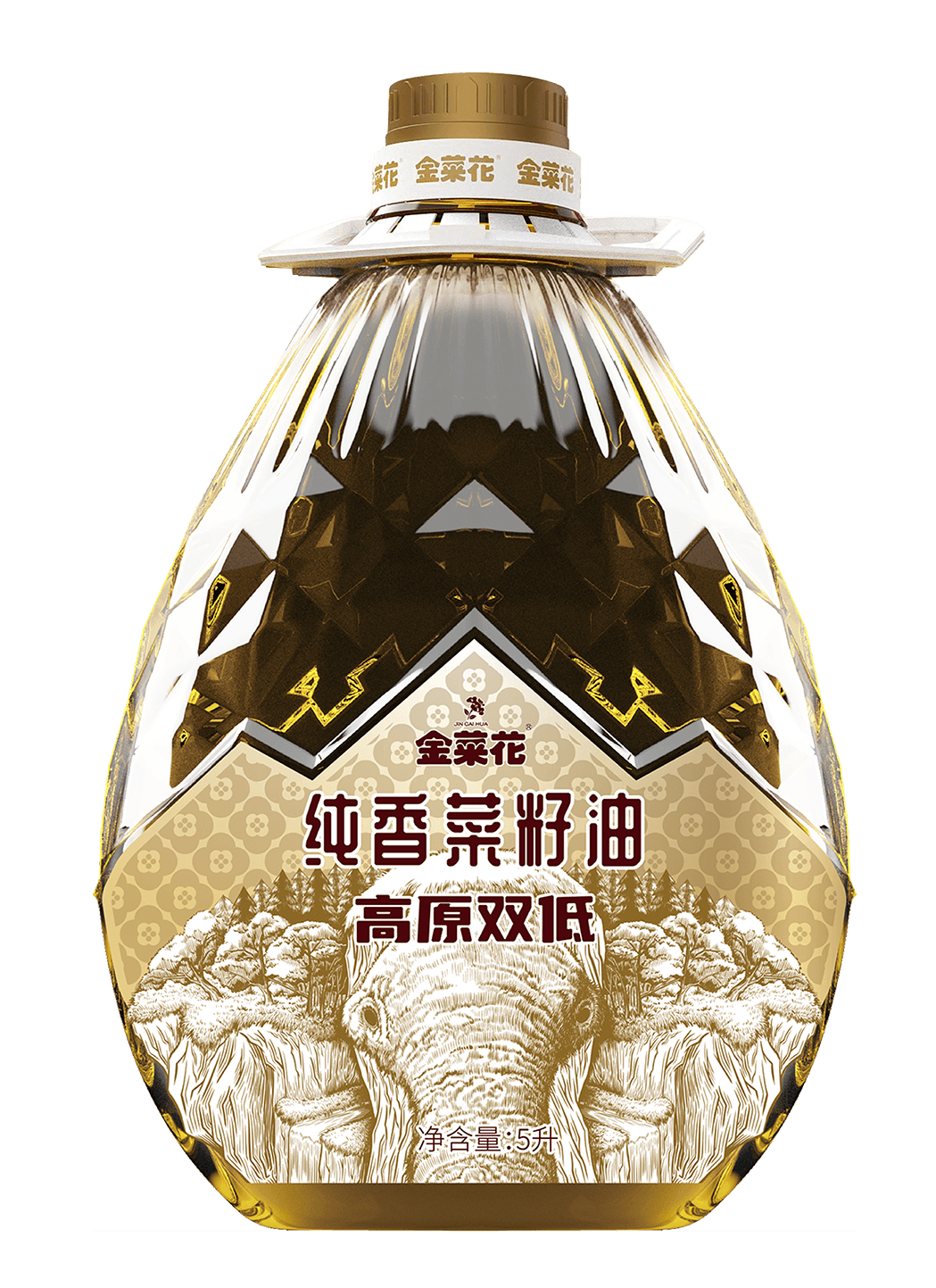 高原双低菜籽油 纯香