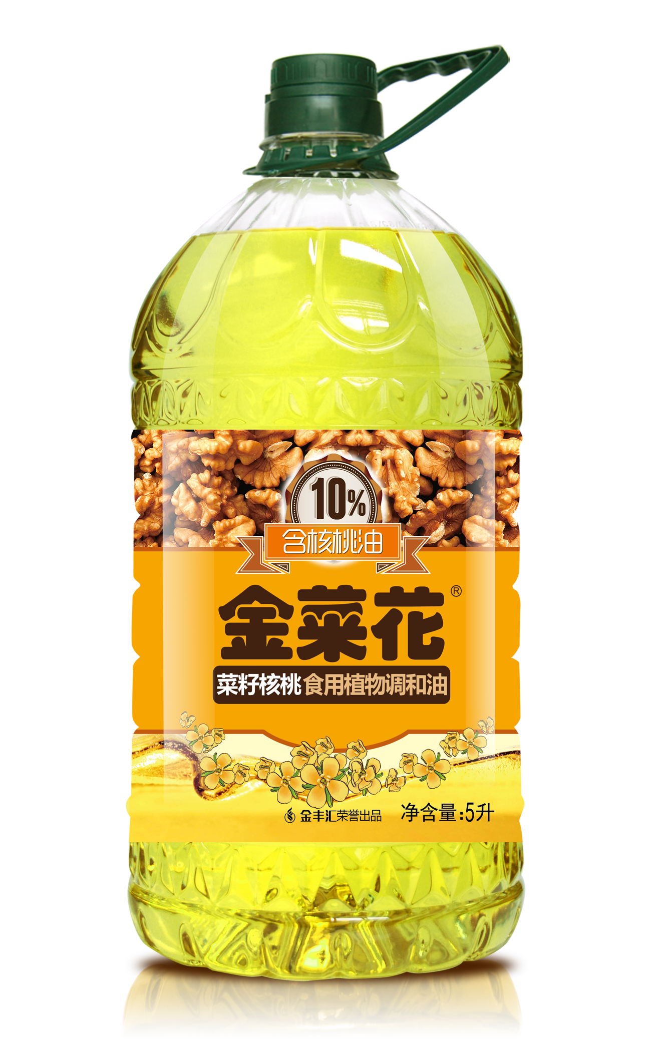 金菜花菜籽核桃食用植物调和油
