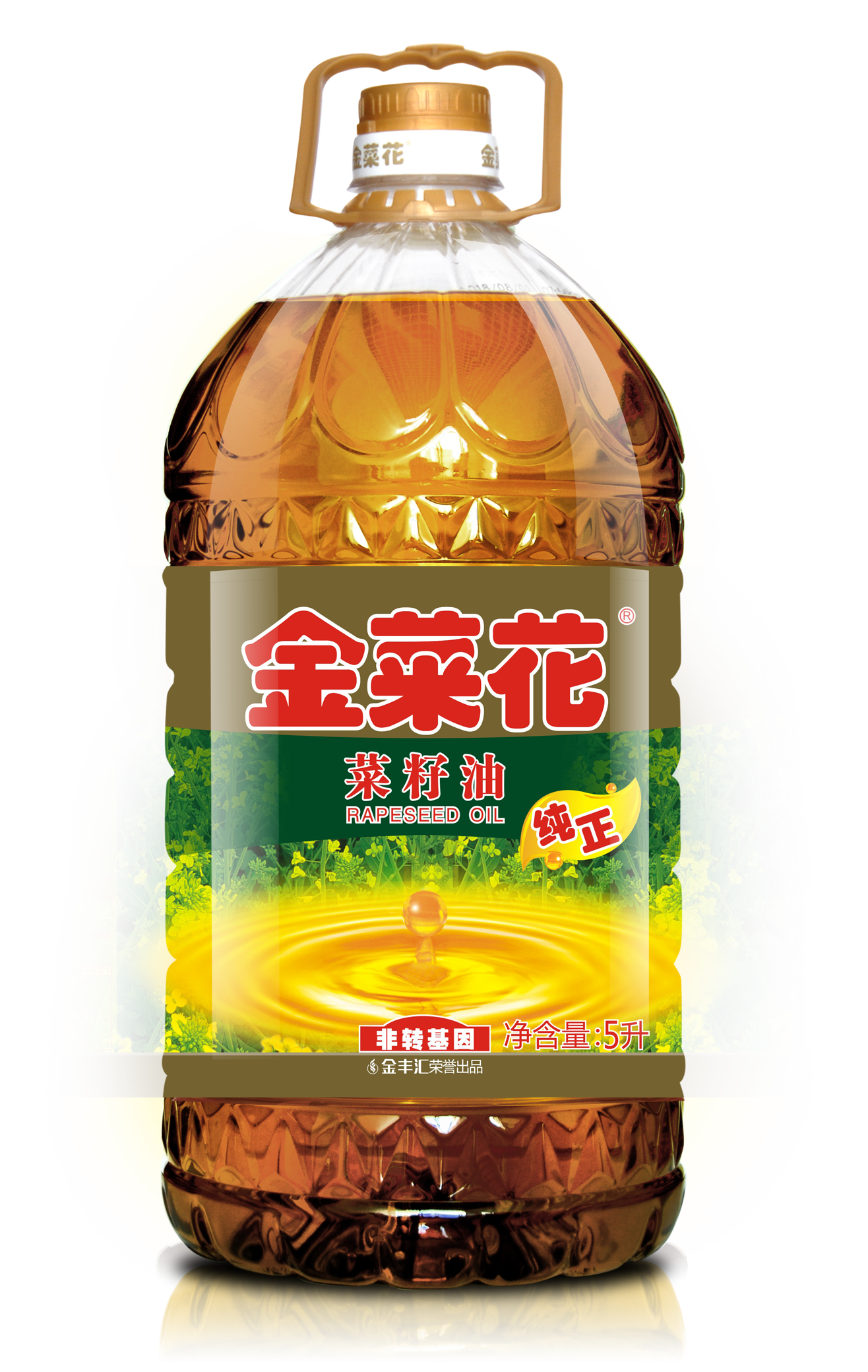 金菜花纯正菜籽油